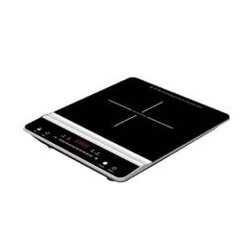 Melchioni Family TSUNAMI1 Fornello a Induzione portatile, Vetro Nero, 1 piastra, 2000W, Multifunzione, Timer 180min, Temperatura 60/240° C, Ultrasottile, Display Digitale touch, Blocco di sicurezza